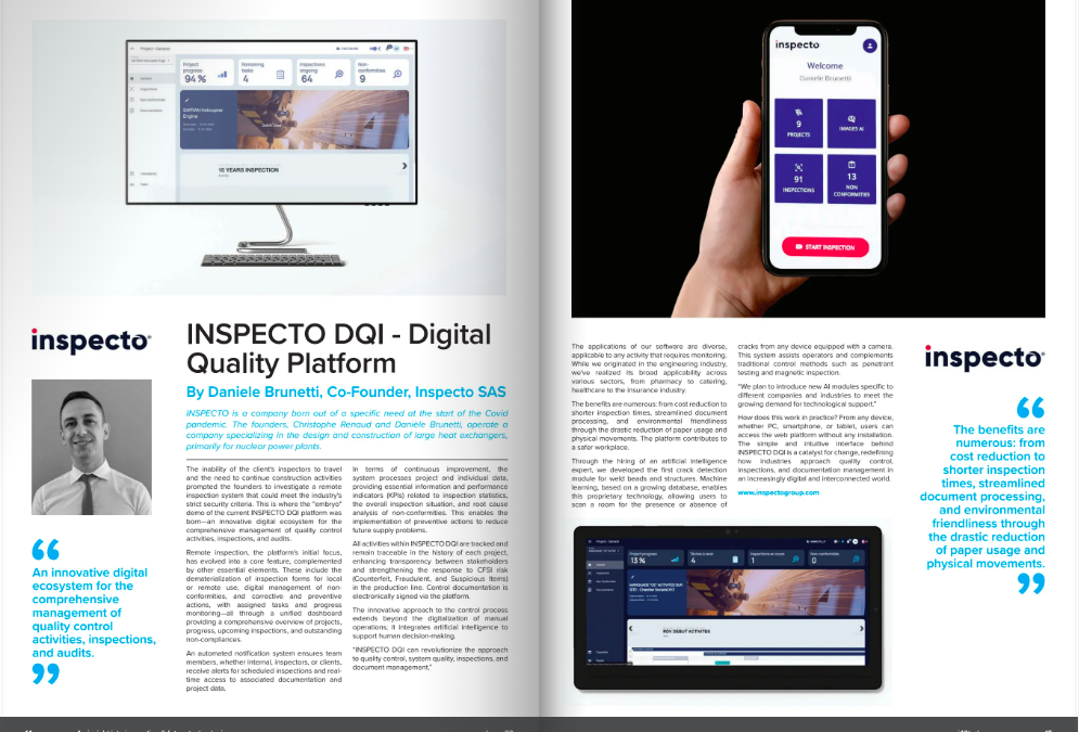 INSPECTO DQI in i4.0 Magazine